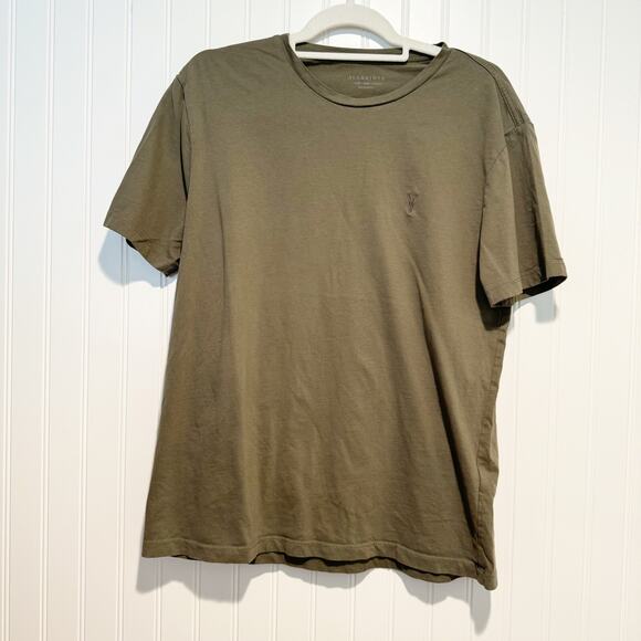 All Saints Other - AllSaints Green Brace Short Sleeve Crew Neck T Shirt Mens Large